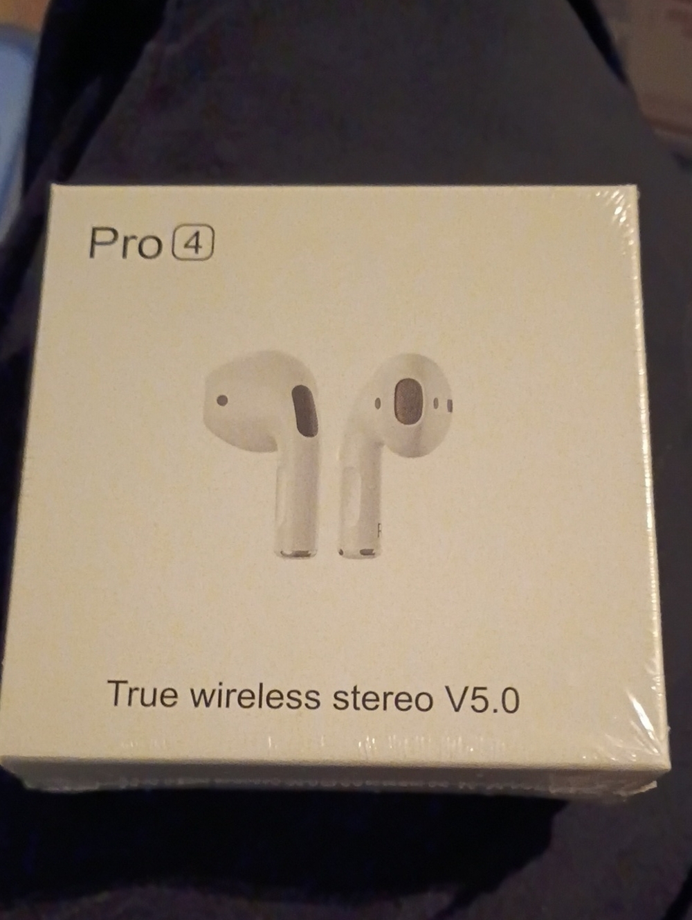 Pro 4 True Wireless Stereo V5.0 Earbuds - White